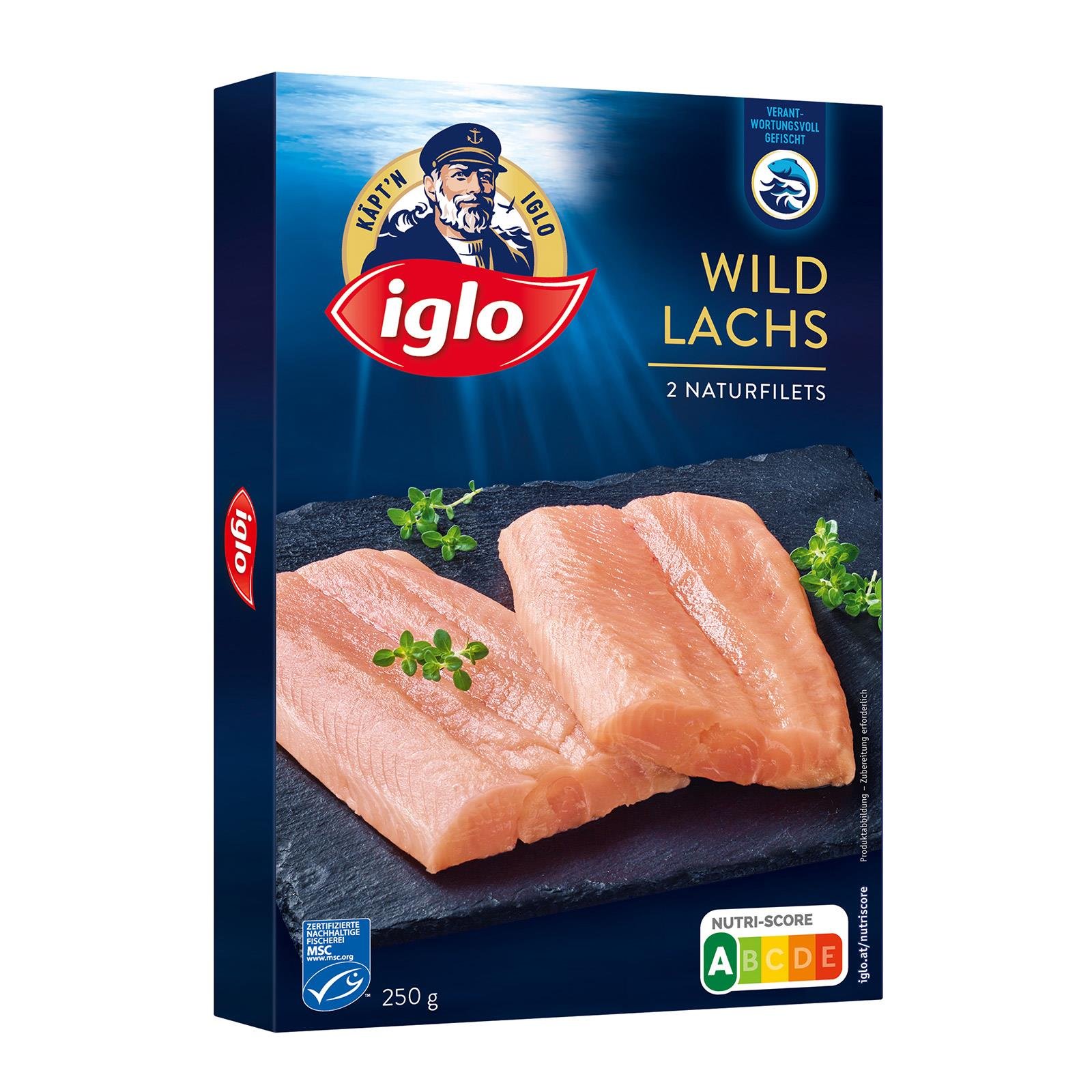 Iglo Wildlachs Naturfilet