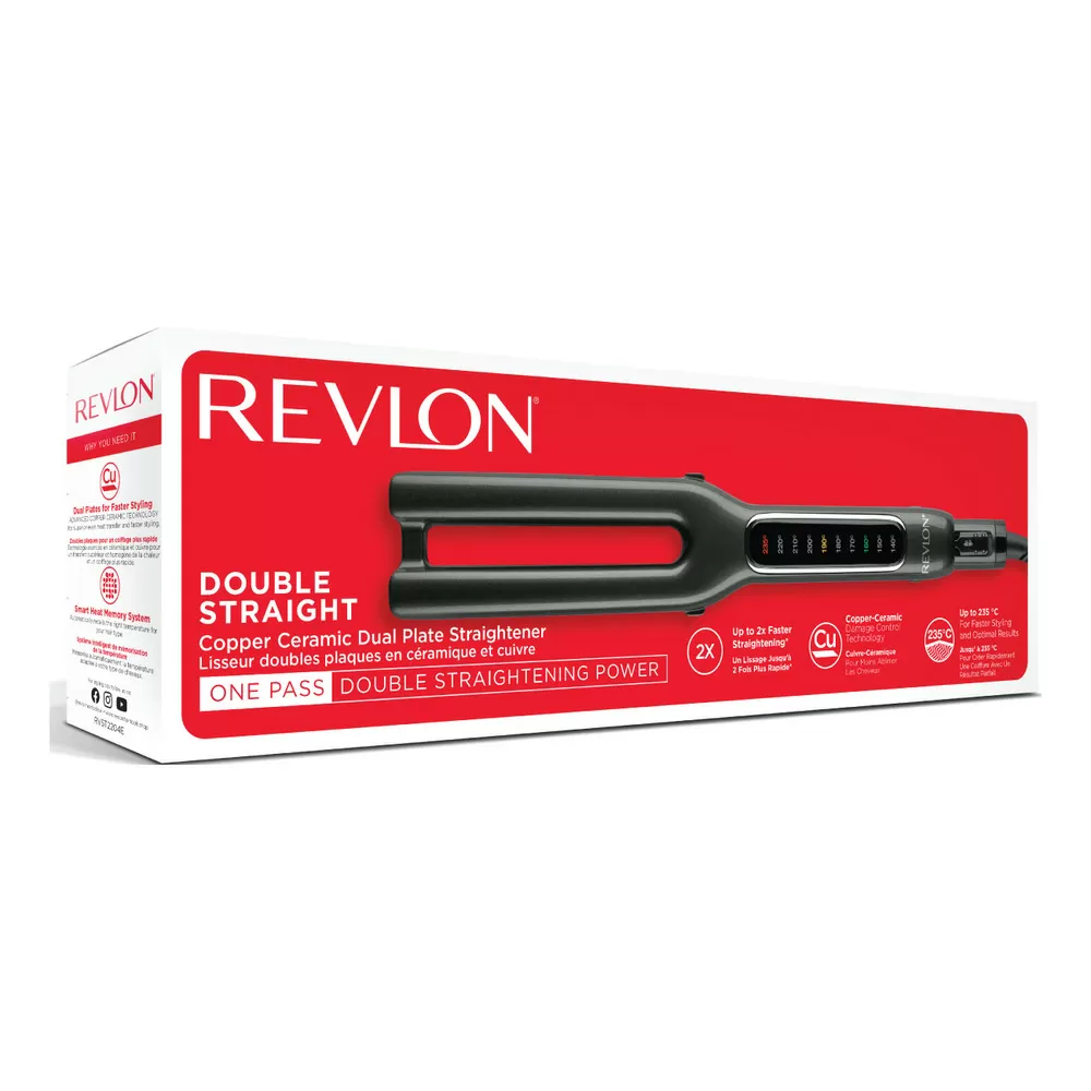 Revlon Double Straight Glattejern - 1 stk.
