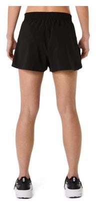 Short splité Asics Core Run Noir Femme