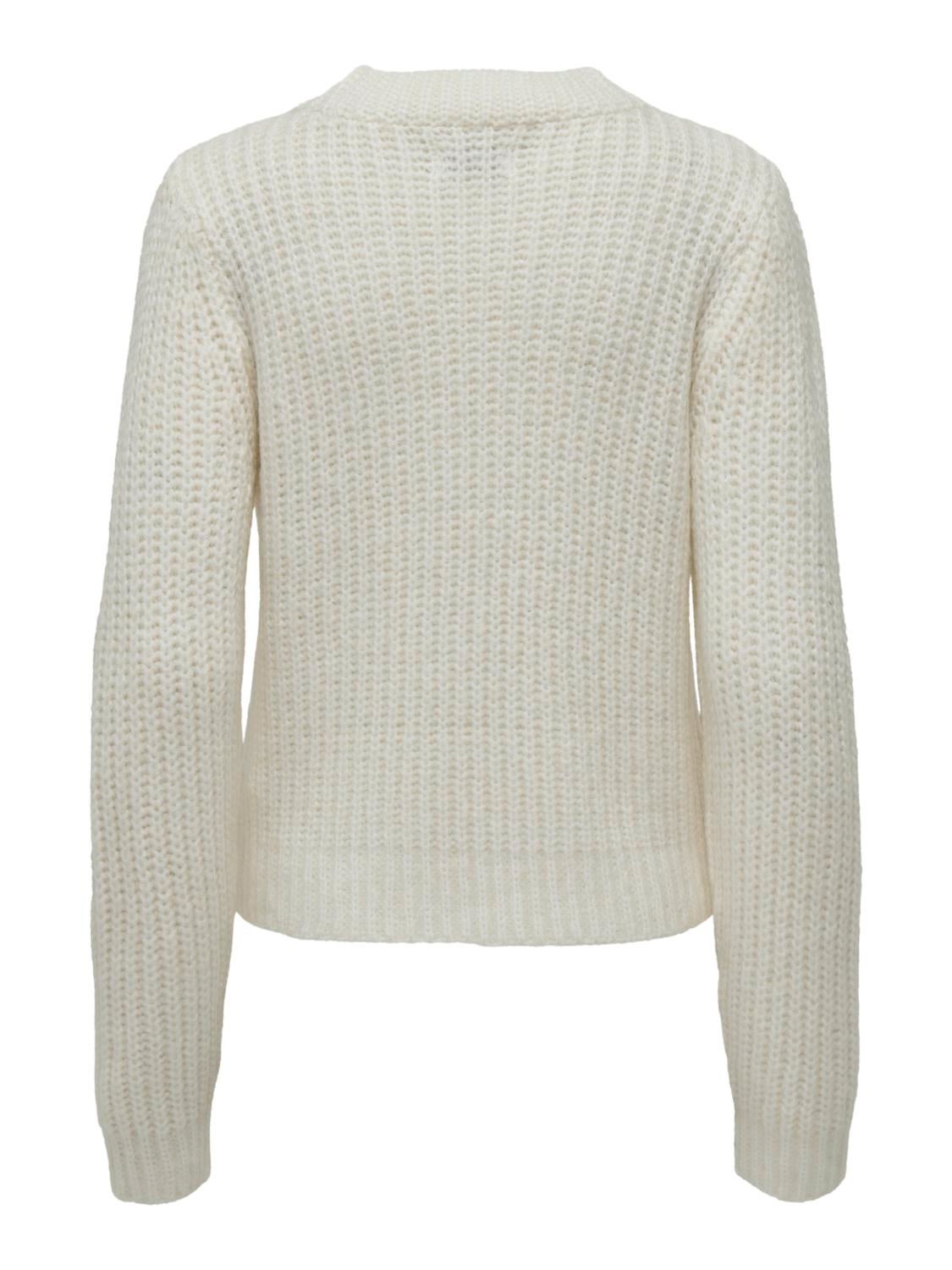 ONLRINGO Strickpullover Cloud Dancer