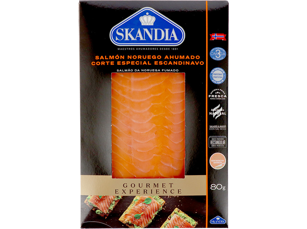 SALMÃO FUMADO ESPECIAL PARA CANAPÉS SKANDIA 90G