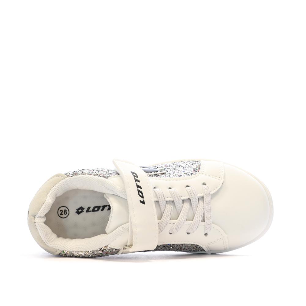 Lotto Baskets Blanches Fille Lotto Plaisance