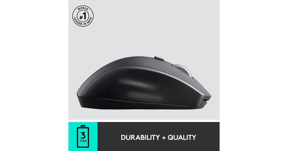 LogitechM705 Wireless Marathon Mouse  (Antraciet, 1000 Dpi)