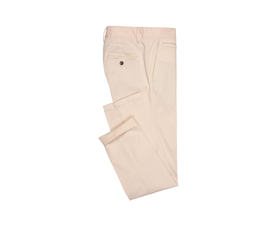Pantalon chino homme Écru - KYRK