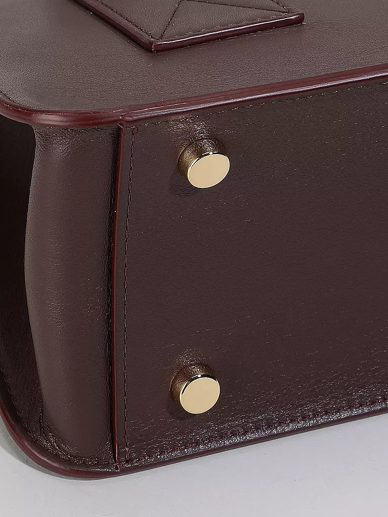 JULIA SKERGETH Ledertasche - Shopper Small dunkelrot
