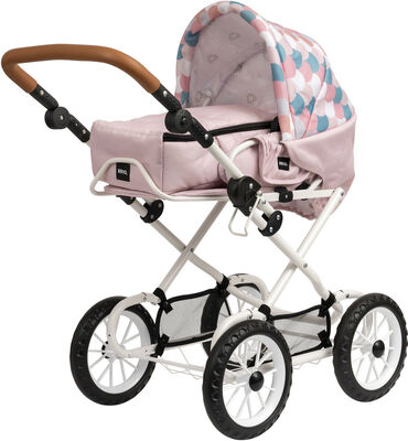 BRIO 24891375 Dukkevogn Kombi, Rosa