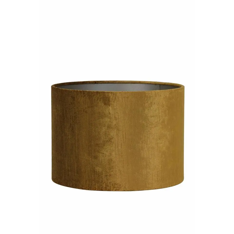 Cilinder Lampenkap Gemstone - Goud - Ø40x30cm