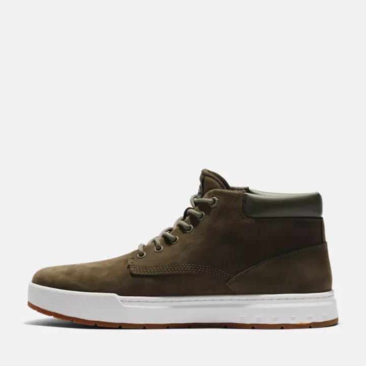 Chukka Maple Grove en cuir pour homme en vert (foncé)