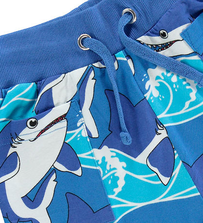 Sm?folk Shorts - Brilliant Blue m. Hajer