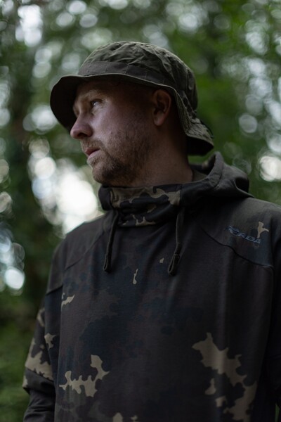 Sweat à Capuche Korda Lightweight Hoodie Dark Kamo