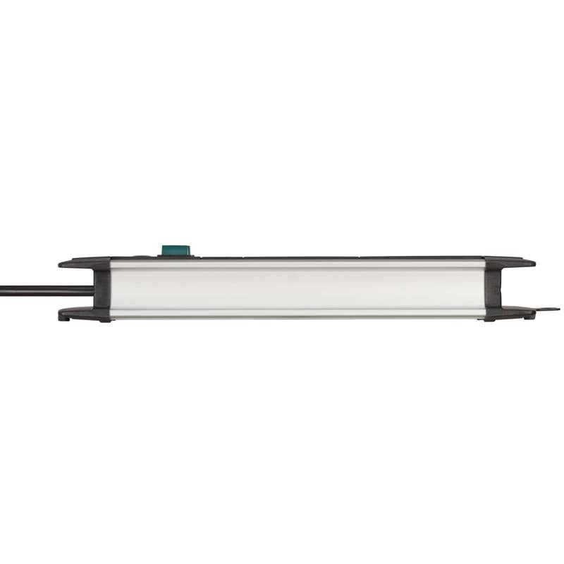 Brennenstuhl Premium-Duo 1391000908 stekkerdoos 8-voudig met beveiliging 3m zl/zw