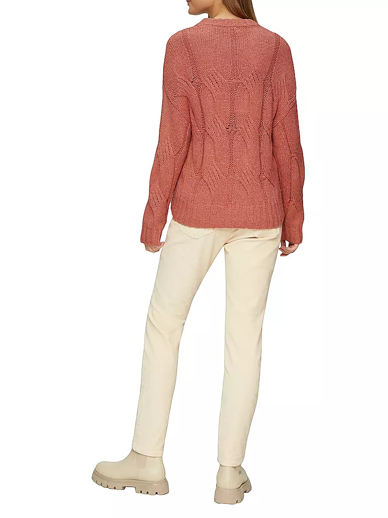 S.OLIVER Strickpullover orange