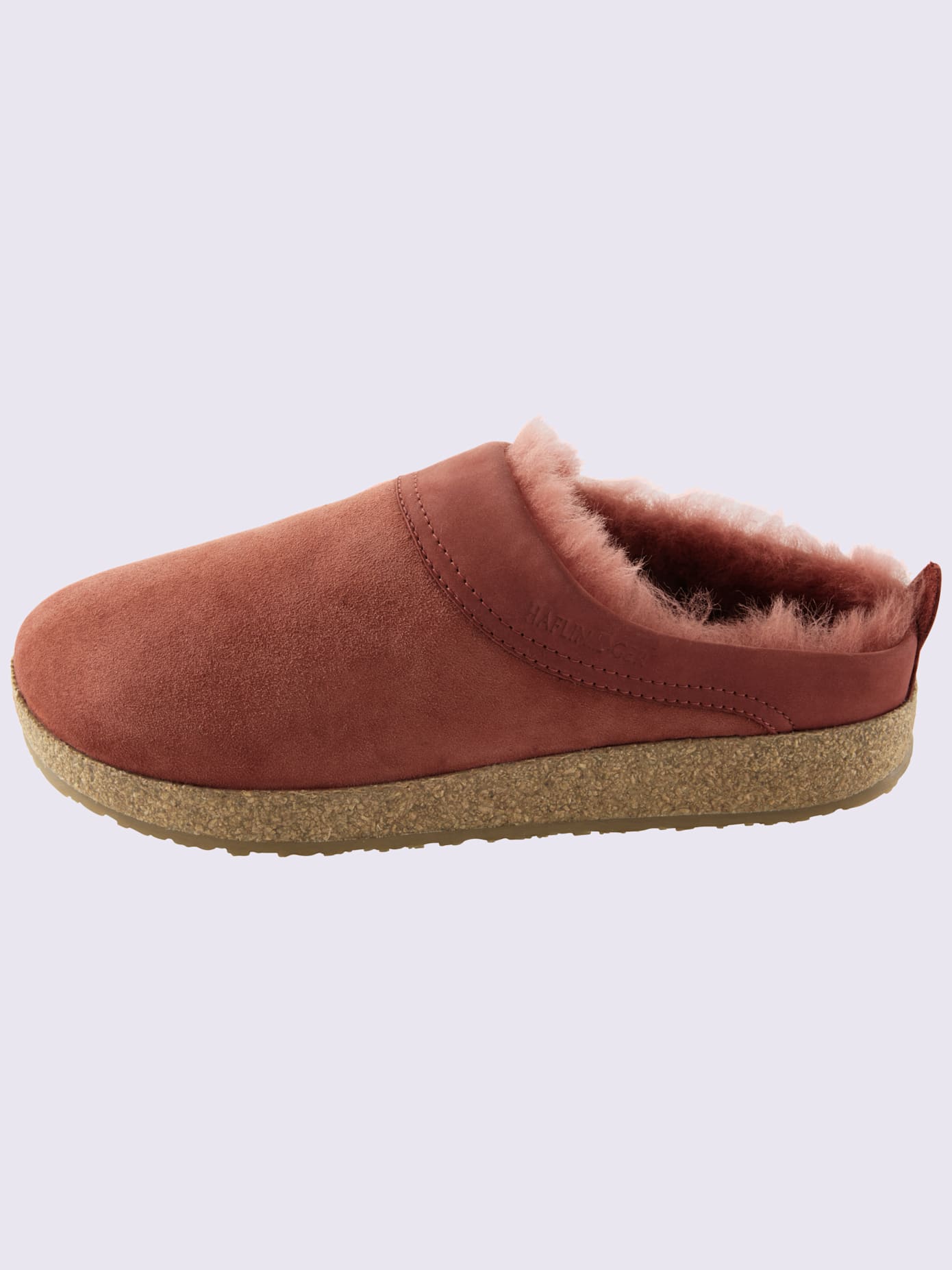Chaussons cuir d'agneau souple