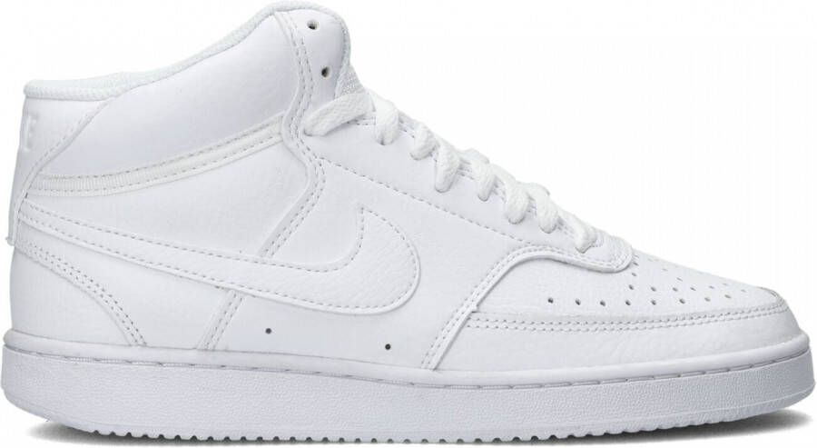 Nike Stijlvolle en Comfortabele Court Vision Mid Sneakers Wit Dames