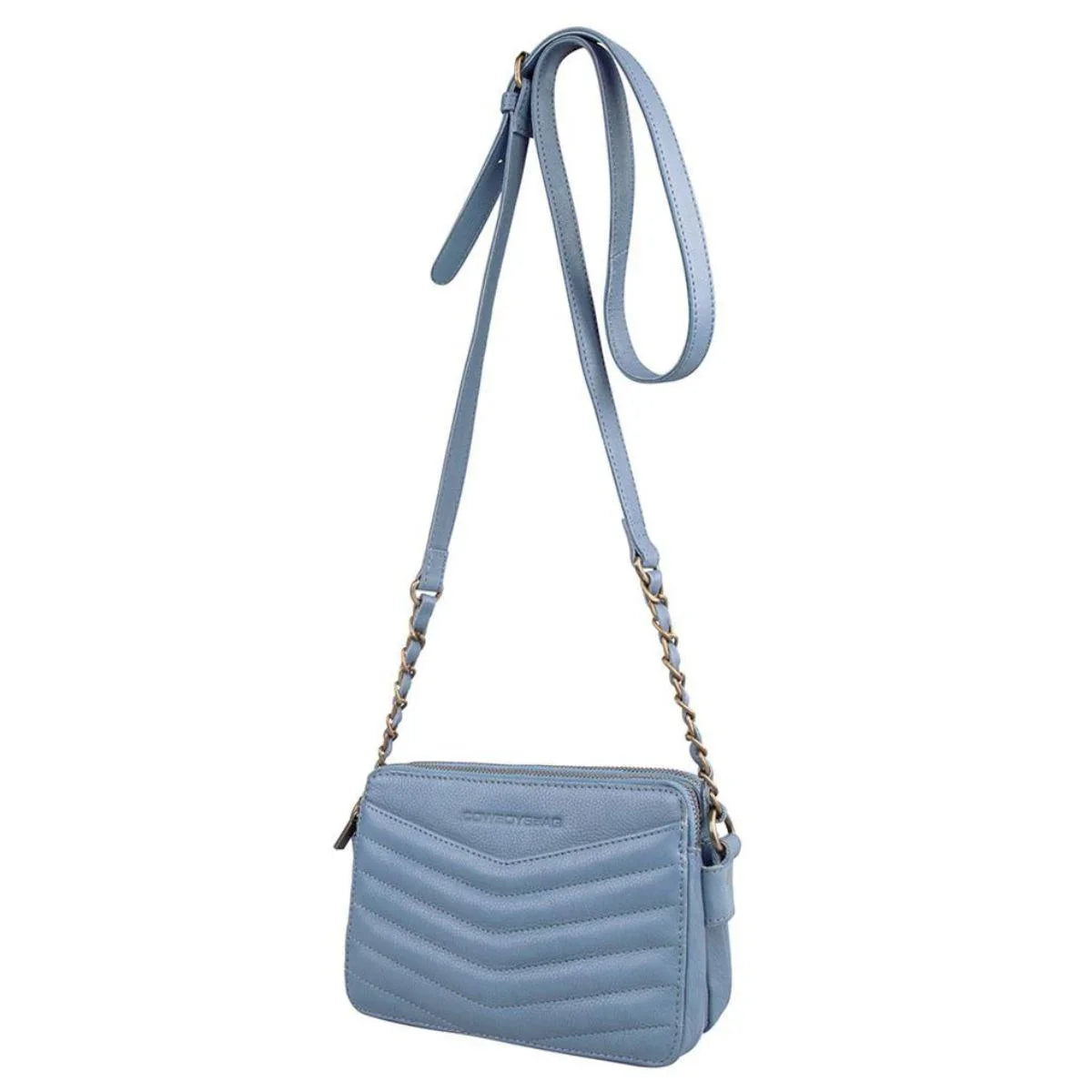 Cowboysbag | Britt Double leren crossbody