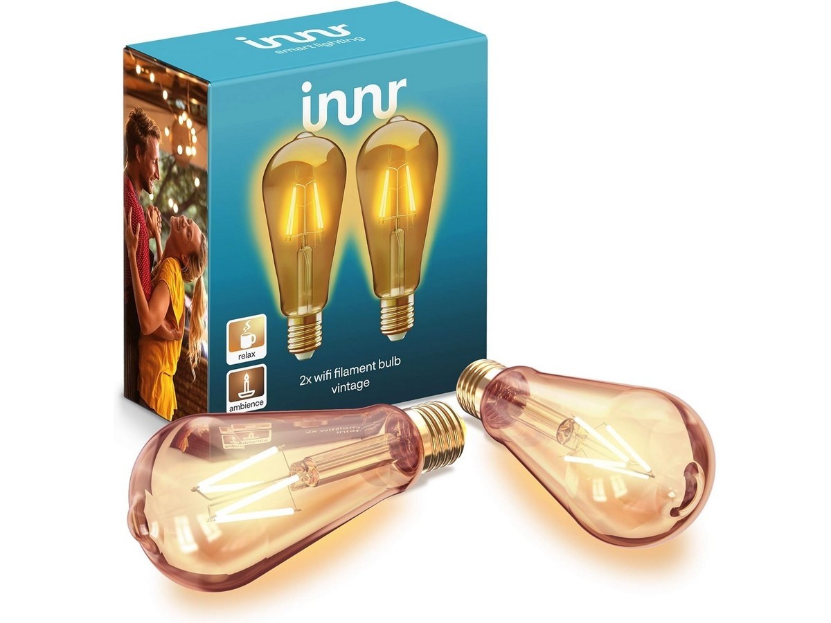 Innr - Vintage Filament 2pack E27 - WiFi