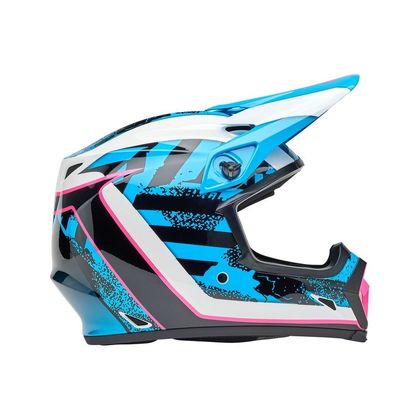 Casque cross Bell MX-9 MIPS BREAKDANCE 2025 - Bleu / Bleu