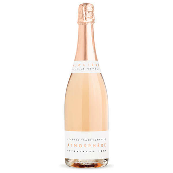 Atmosphère Extra Brut vin Rosé bio - Méthode traditionnelle