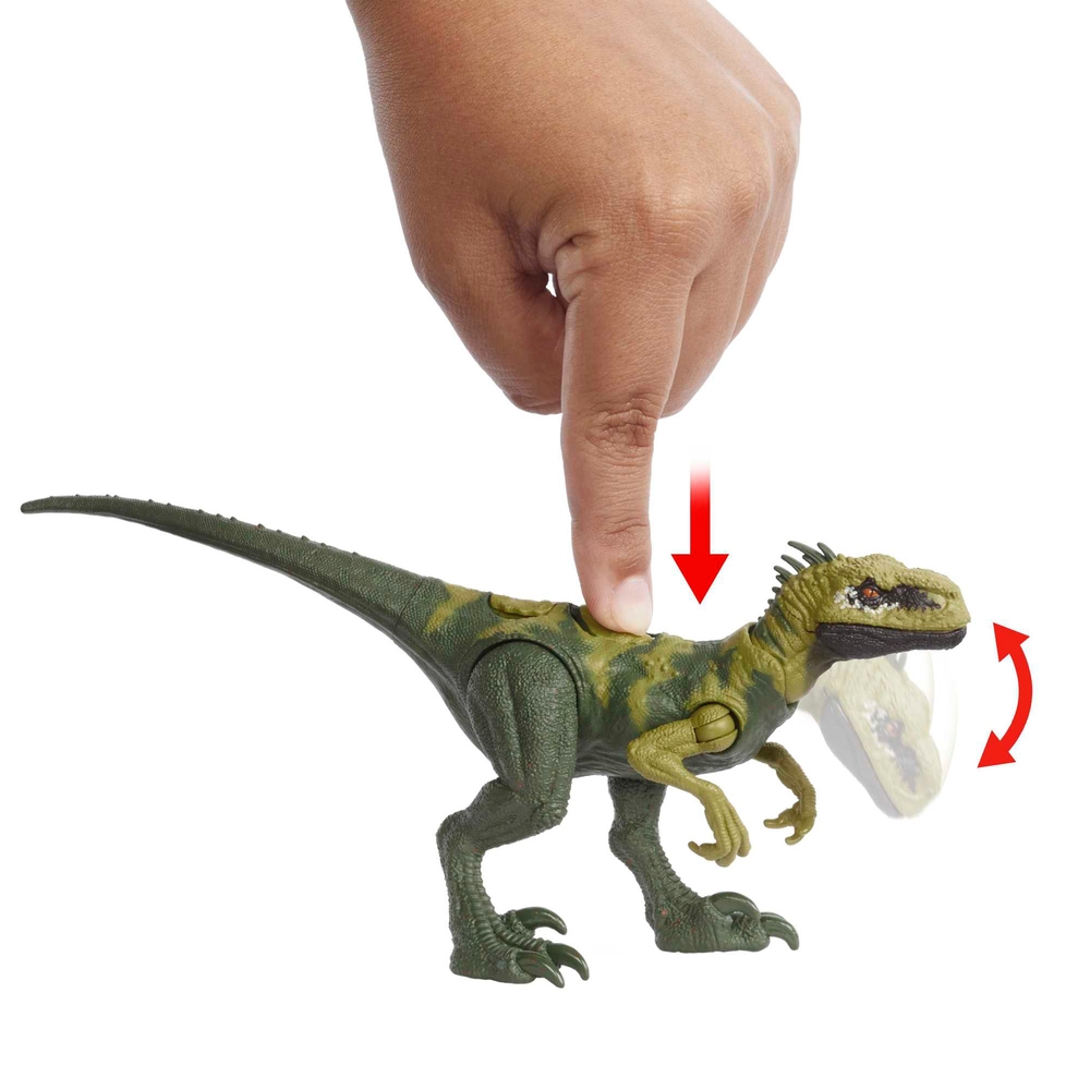 Jurassic World Strike Attack Atrociraptor Dinosaurierfigur