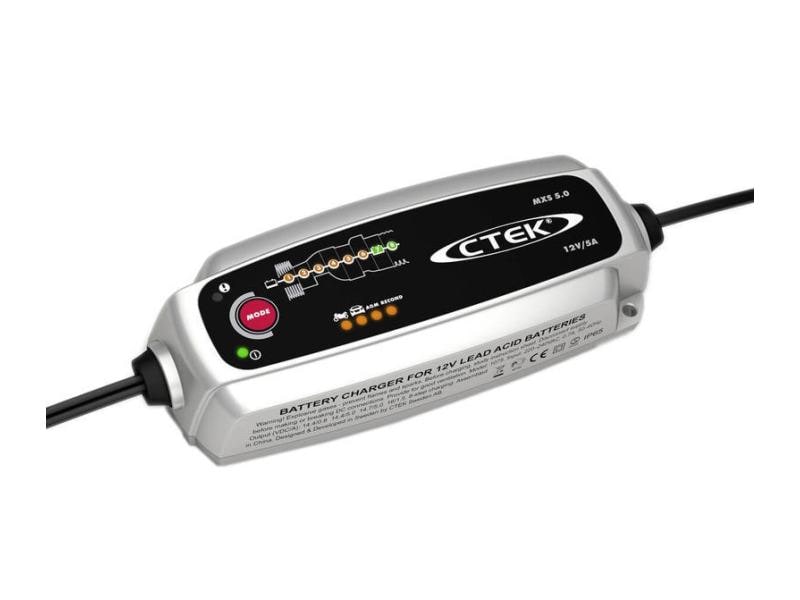 Ctek Batterieladegerät MXS 5.0 Ladegerät für 12-Volt-Batterien