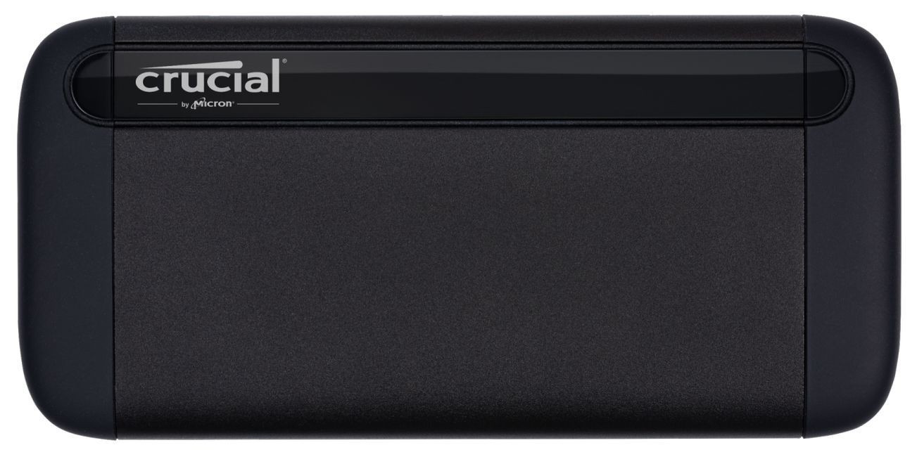 Crucial X8 PORTABLE - 1 To - USB 3.1 Type A et Type C