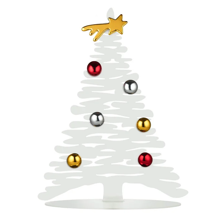Alessi - Bark for Christmas H 45 cm, weiss