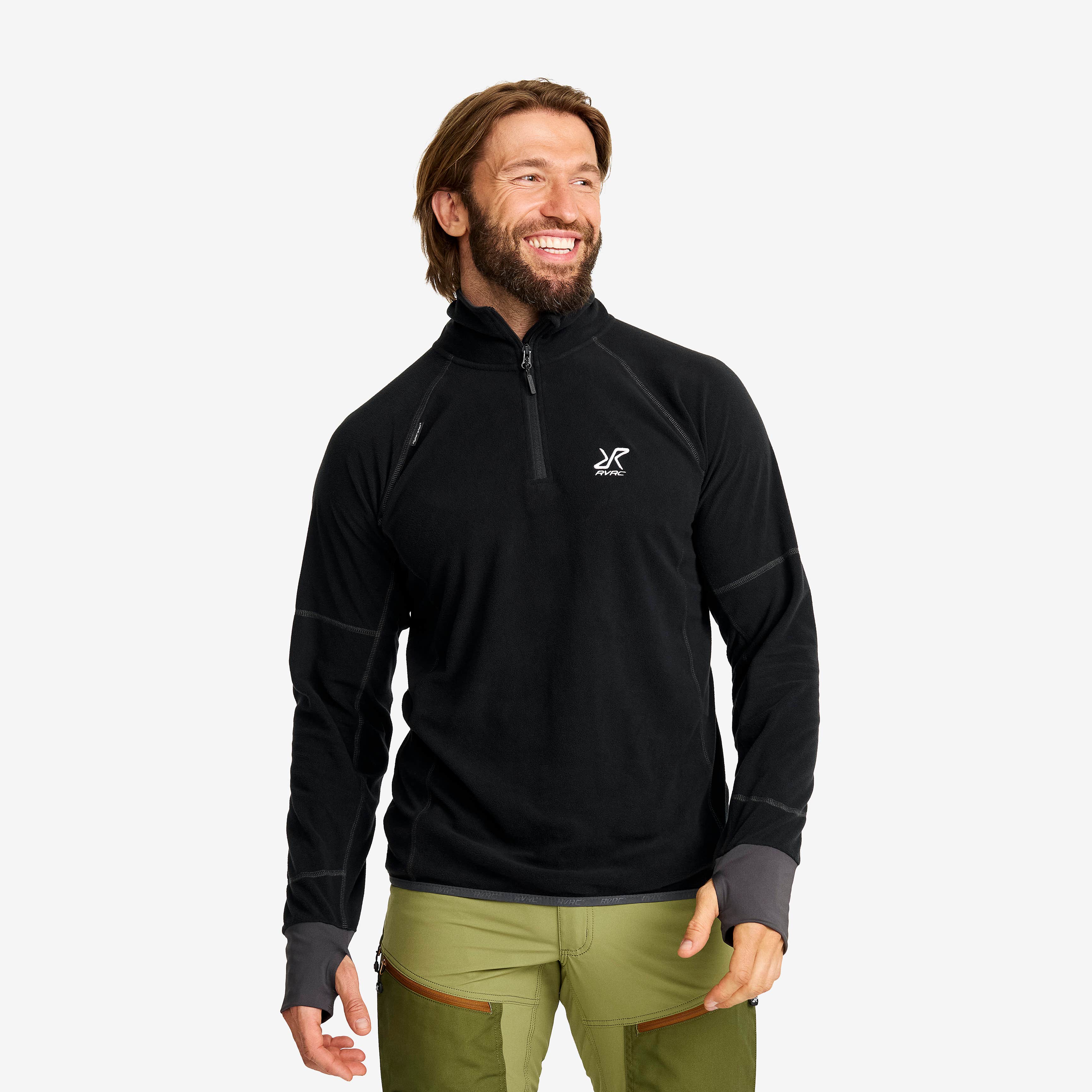 Trekker Fleece Herre Black/Anthracite