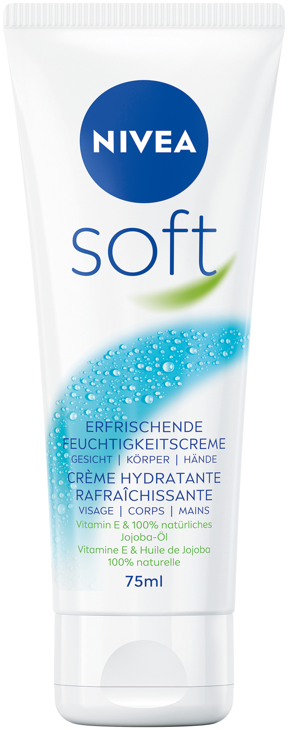 Nivea Feuchtigkeitscreme Creme Soft Tb 75 ml