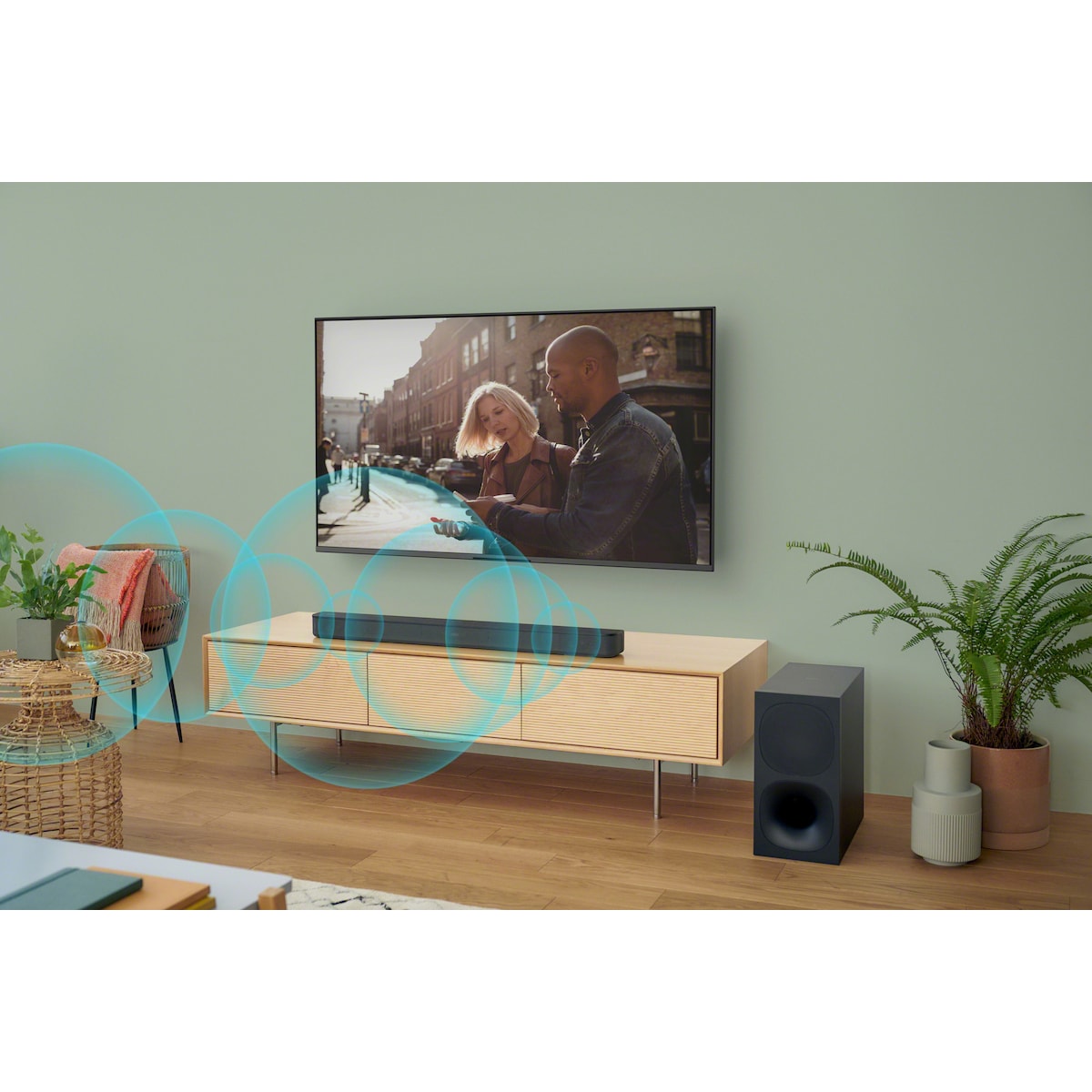 Sony 2.1ch HT-SD40 lydplanke