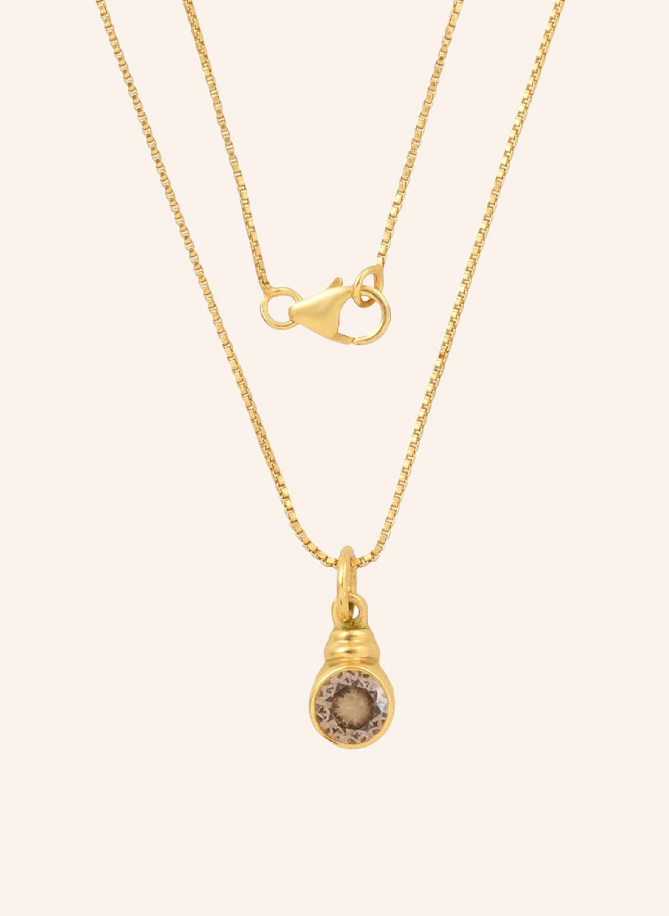Shyla London Halskette ESTELLE SMOKY by GLAMBOU