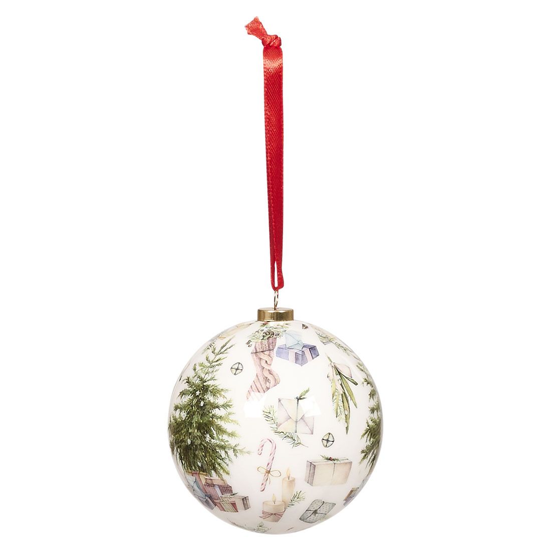 Julekule 8cm Juledrøm