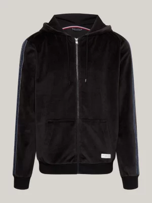 TH Established Ribbed Velour Lounge Hoody
