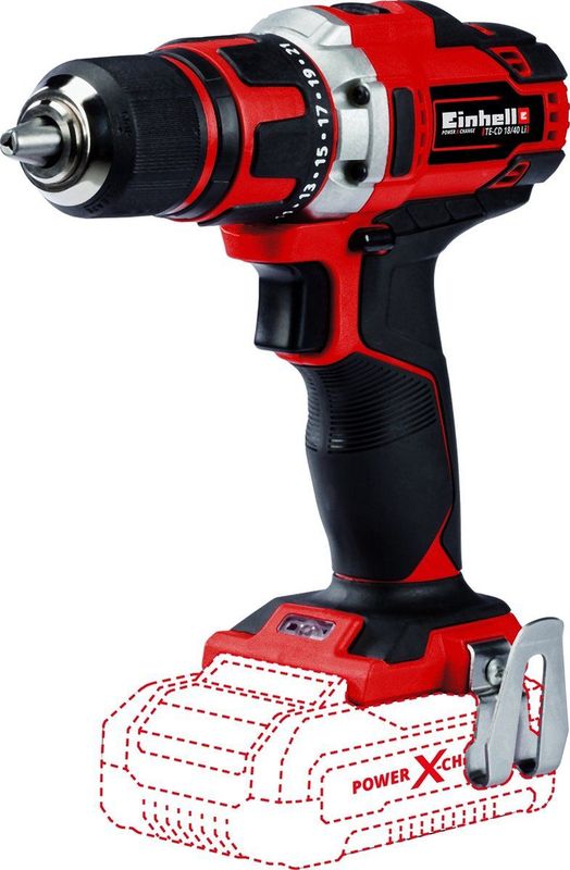 Einhell TE-CD 18/40 Li Solo (zonder accu)