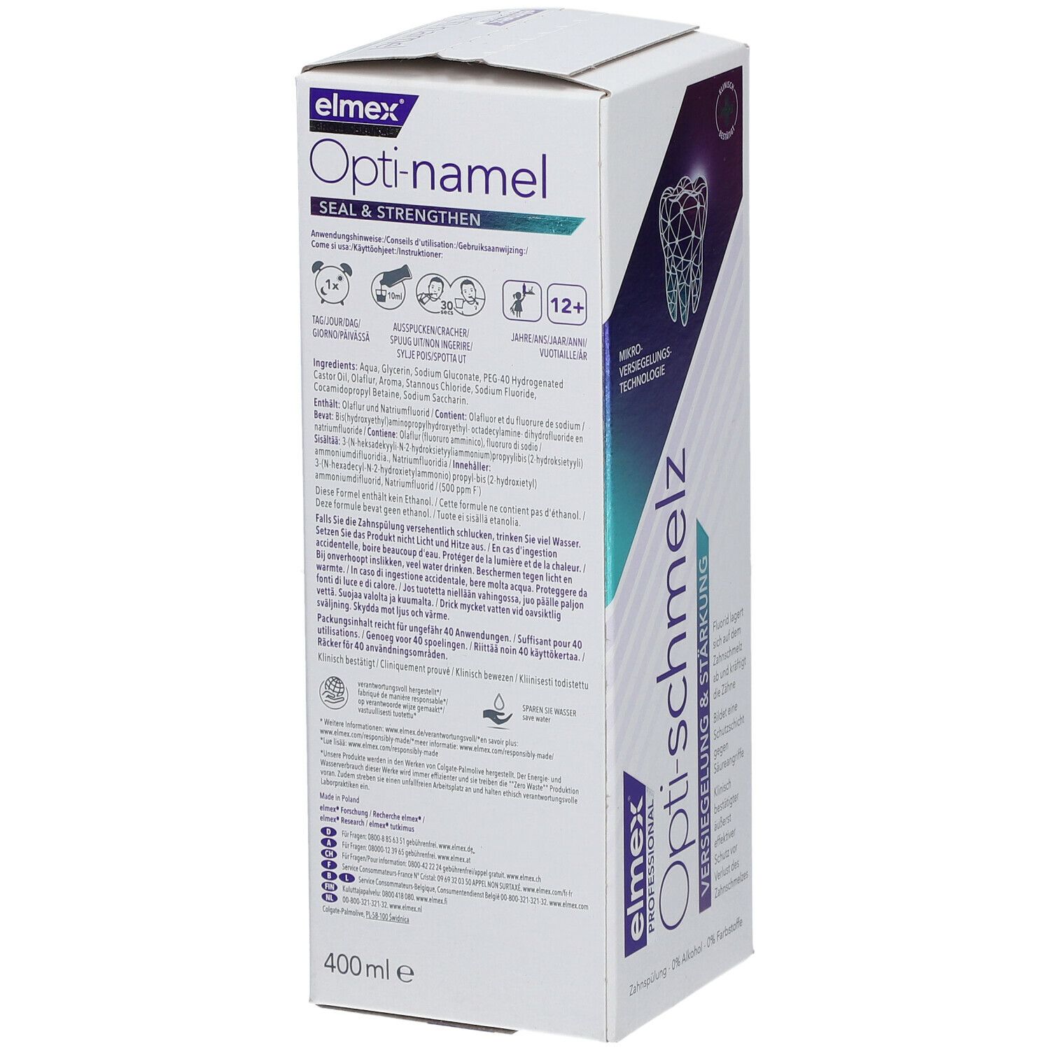 elmex Opti-schmelz Professional Zahnspülung Mundspülung