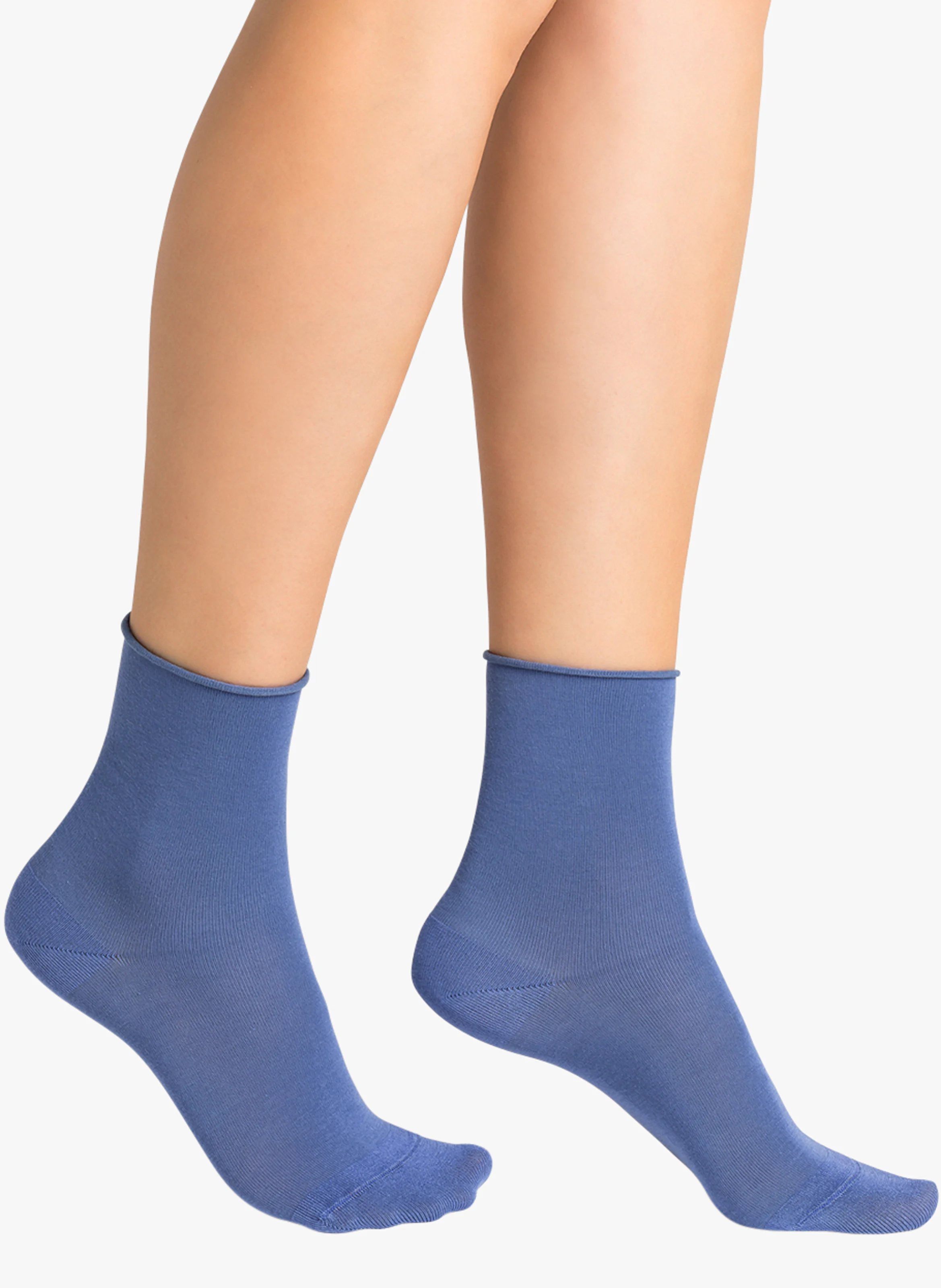 VELOUTE - Chaussettes en coton stretch | Violet