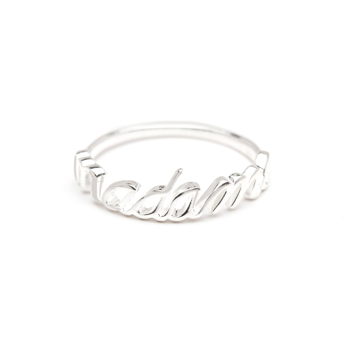 bague argent - MADAME