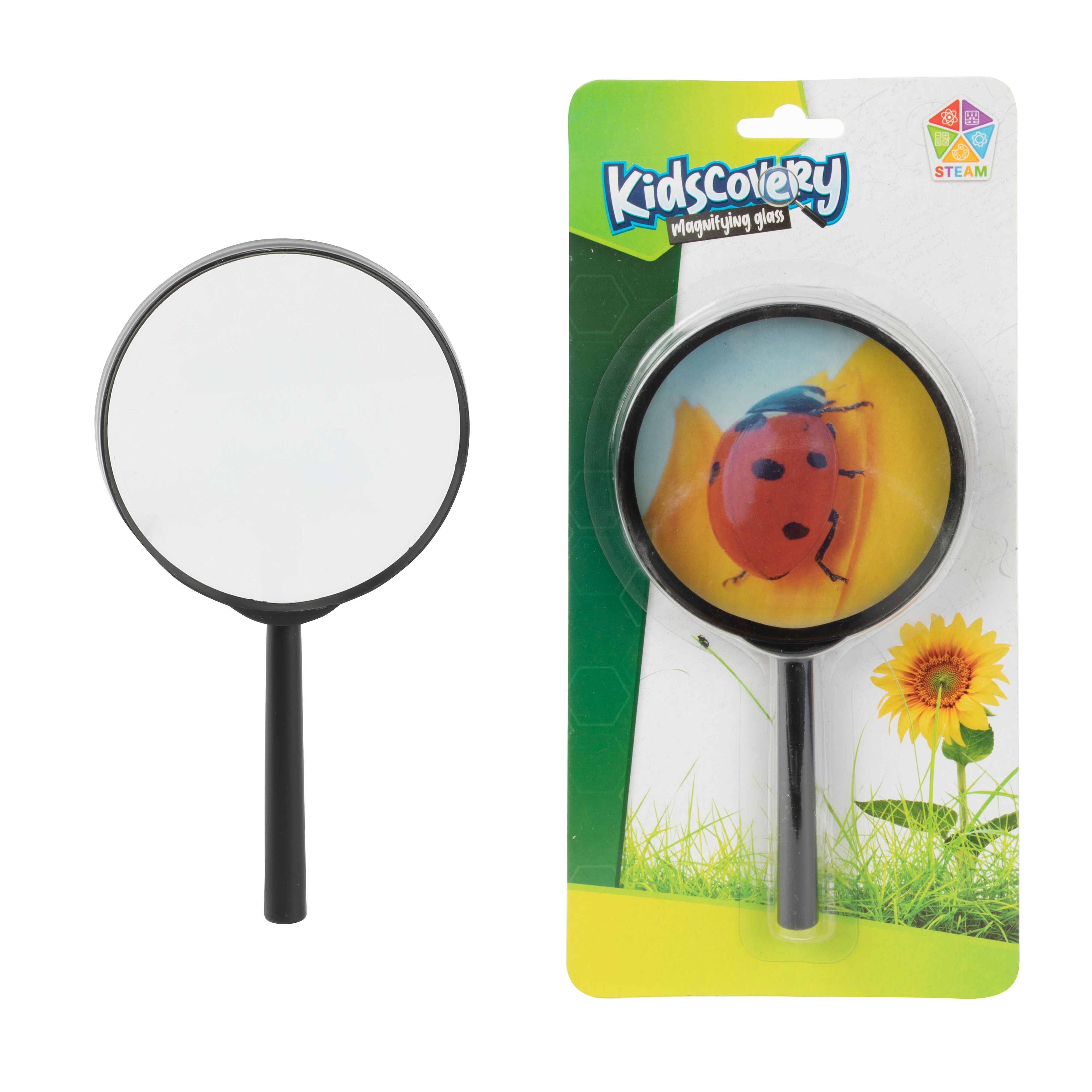 Toi-Toys - KIDSCOVERY - Lupe (9cm) Vergrößerung Entdecker Kinderspielzeug
