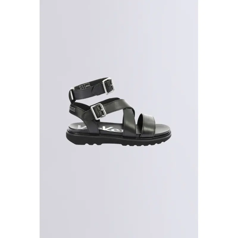 Neosunny Noir SANDALES Cuir Femme