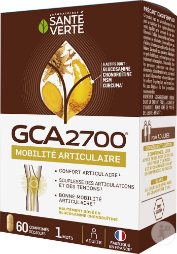 Santé Verte GCA 2700 Pour La Mobilité Articulaire 60 Comprimés