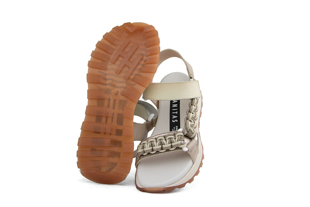 Hispanitas Sandaal Maui Taupe Cava