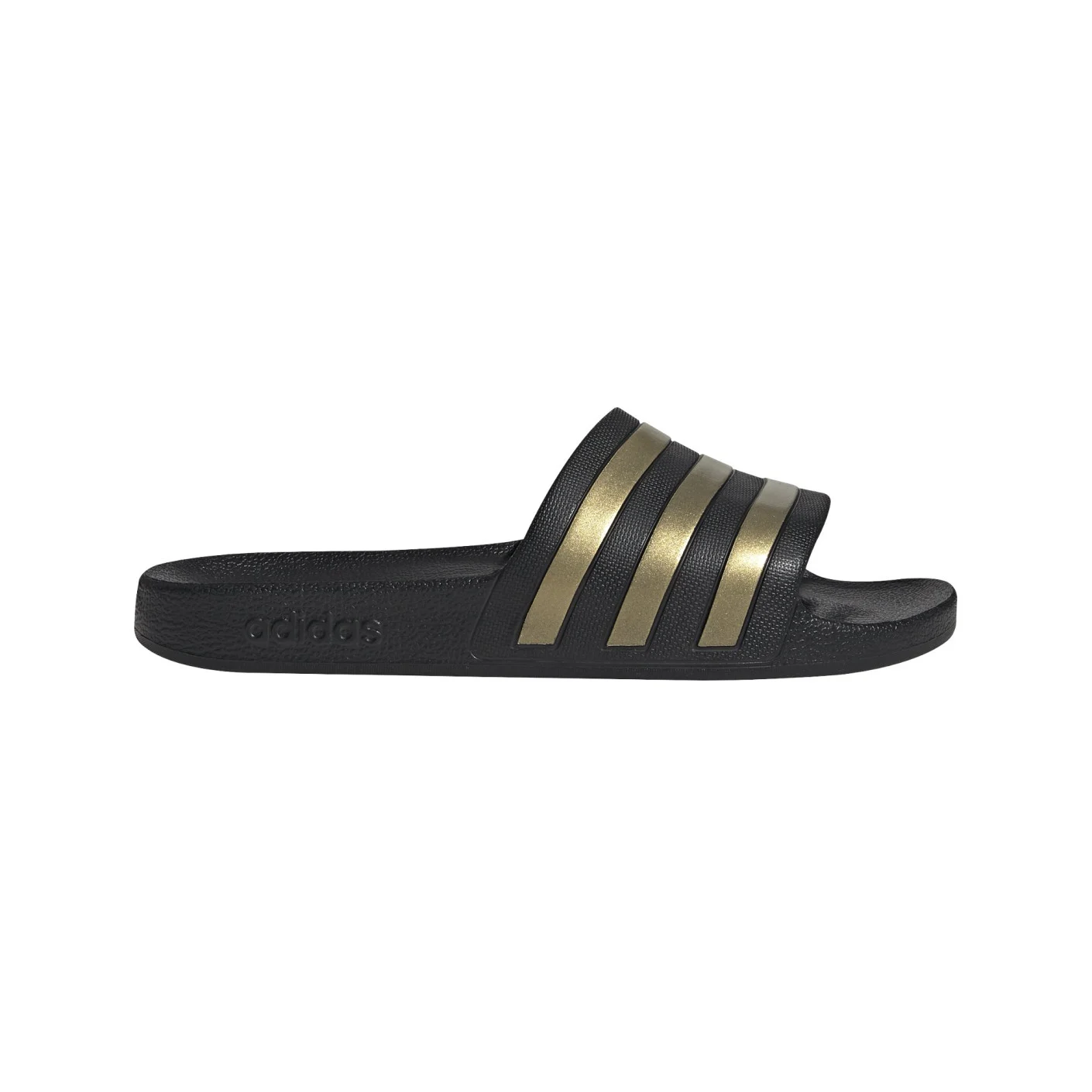Adidas Adilette Aqua Slippers Zwart Goud