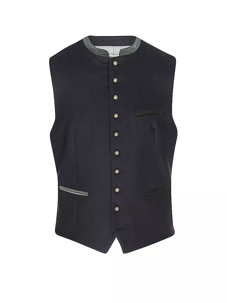 GOTTSEIDANK Trachtengilet KONSTANTIN blau
