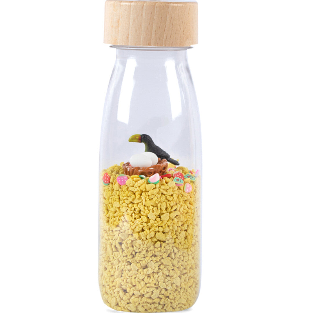 Petit boum sensorische fles sound - toucan