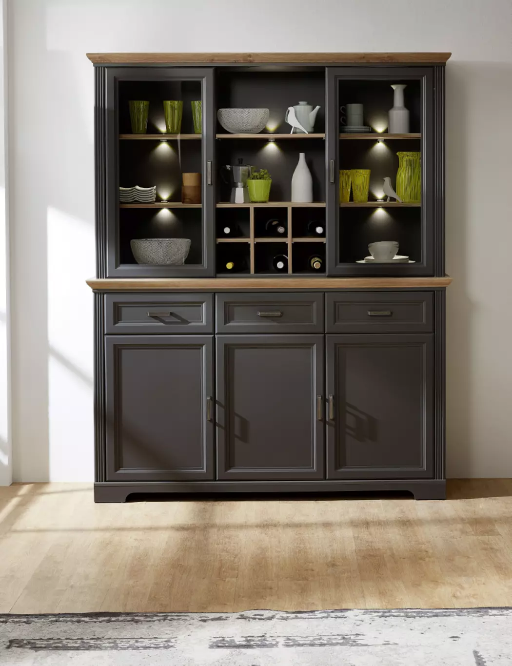 Sideboard/Buffet 3-trg. Jasmin