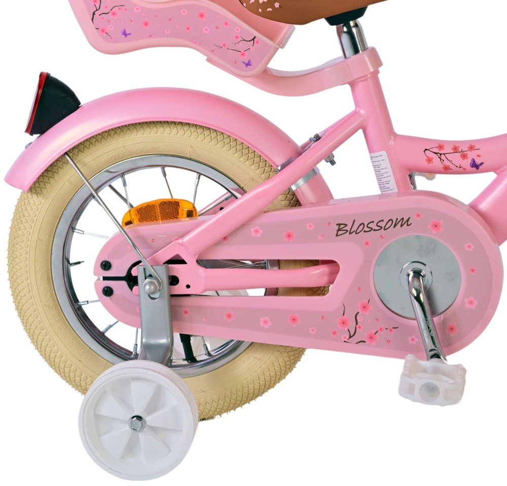 Volare - Børnecykel 12'' - Blossom Lilla