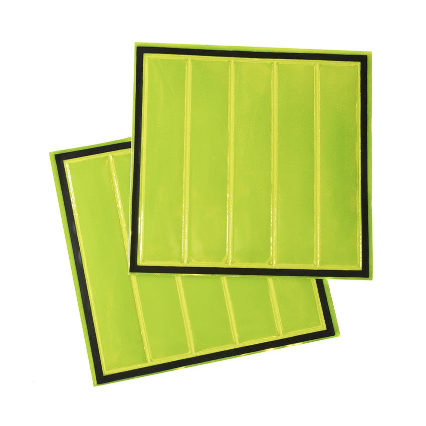 Set de 10 bandeaux fluorescents pour poussette - Ecru