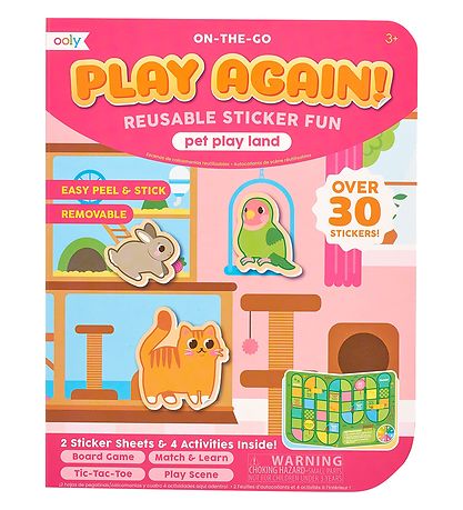 Ooly Klisterm?rker - Genanvendelige - 30+ stk - Pet Play Land