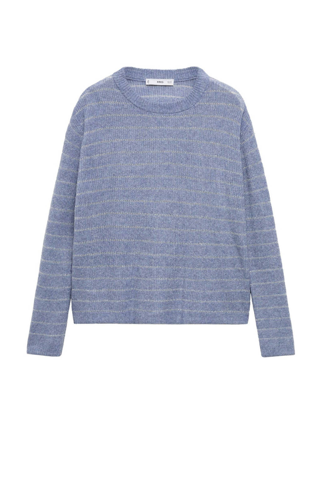 MANGO TEEN gebreide trui blauw