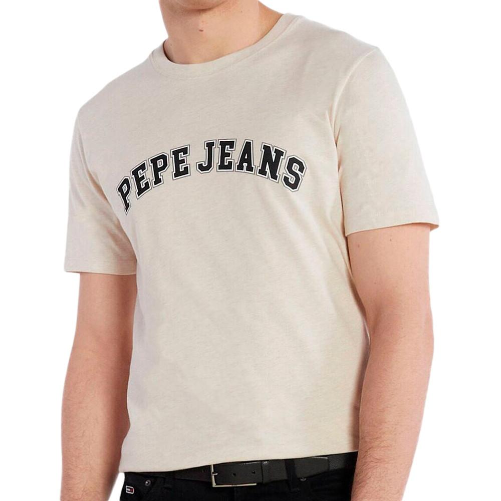 Pepe jeans T-shirt Beige Homme Pepe jeans Clement
