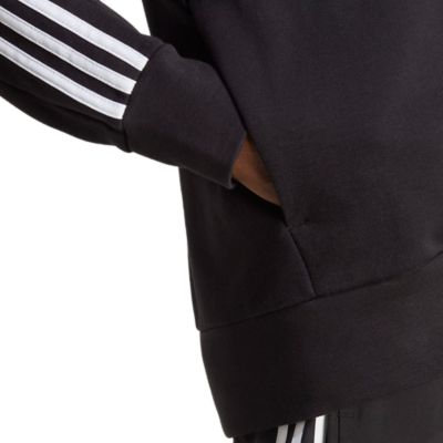 Adidas SportswearEssentials French Terry 3-Stripes Hoody - schwarz